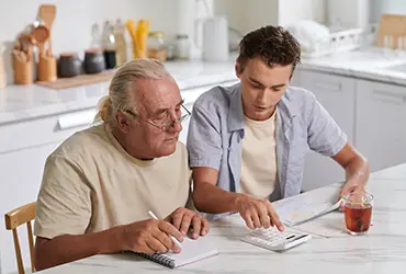 social service form preparation services for the elderly